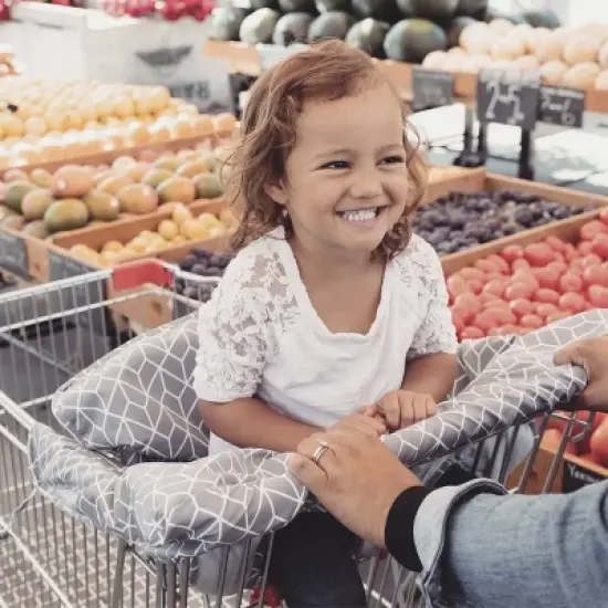 Diono Shop 'n Go Cart Liner, Shopping Cart Cover for Baby, Machine Washable image {1}