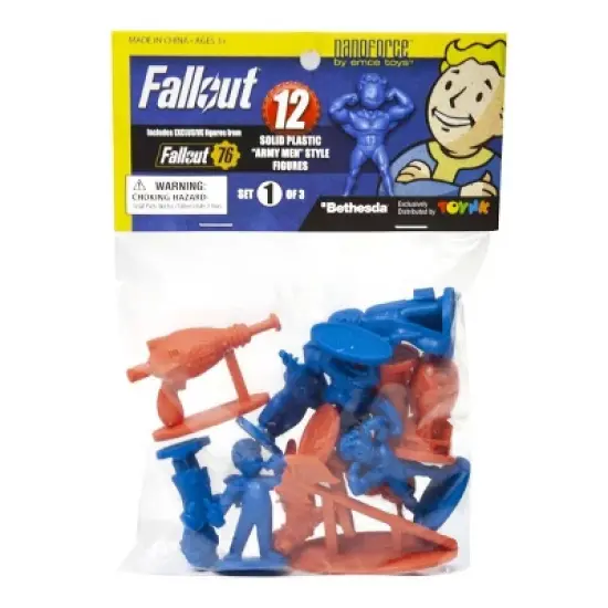 Toynk Fallout Nanoforce Series 1 Army Builder Figure Collection - Bagged Set 1 image {1}