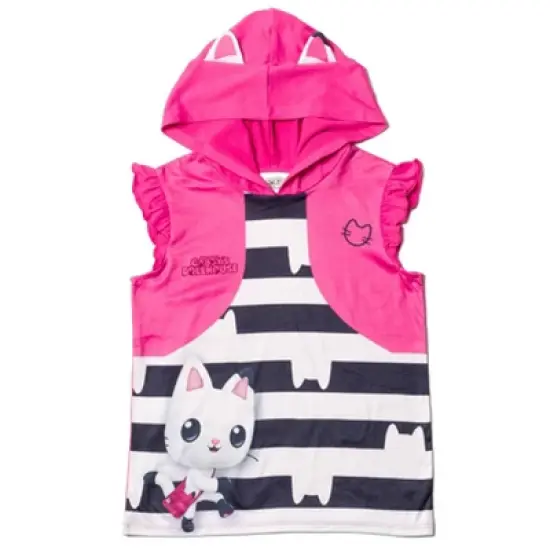 Dreamworks Gabby's Dollhouse Pandy Paws Kitty Fairy Girls Tank Top and Shorts Outfit Set Little Kid to Big Kid image {2}