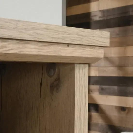 Aspen Post Computer Hutch Prime Oak - Sauder image {2}