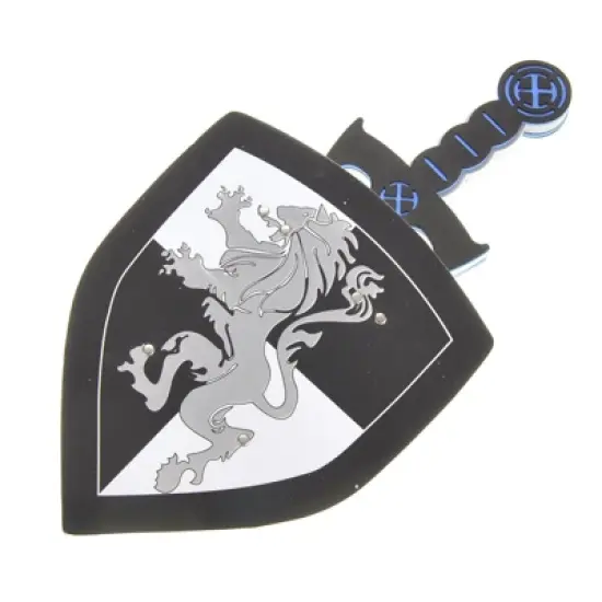 Insten 2 Pack Play Foam Swords & Shields for Kids, Pretend Ninja Warrior or Knight image {4}