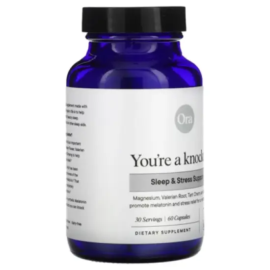 Ora You're a Knockout, Sleep & Stress Support, 60 Capsules image {3}