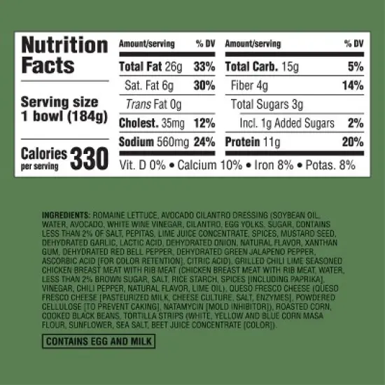 Cilantro Avocado Salad Bowl - 6.5oz - Good & Gather&trade; image {4}