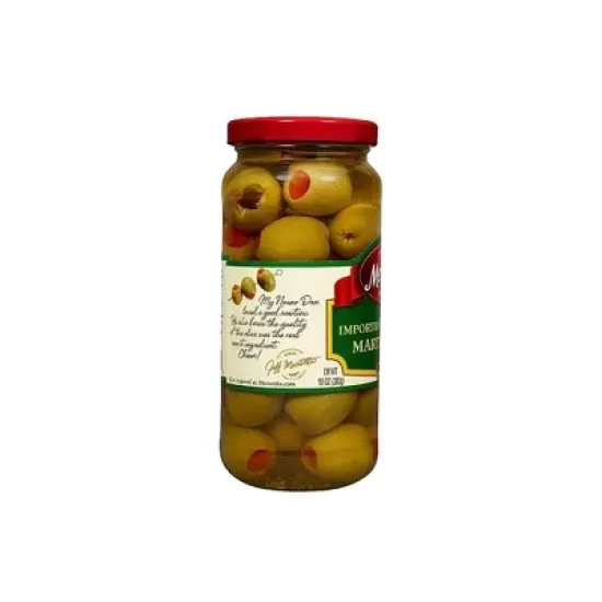 Mezzetta Imported Spanish Queen Martini Olives - Case of 6/10 oz image {4}