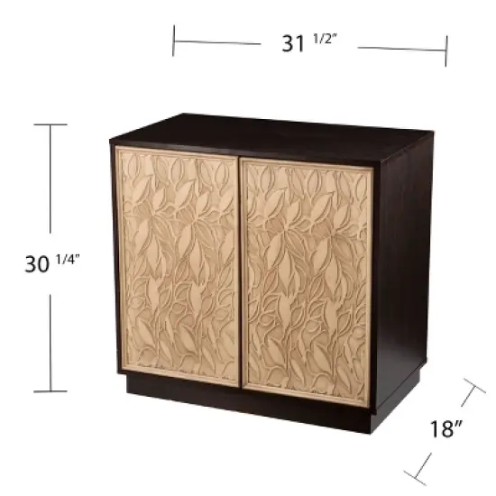 Sunel Anywhere Accent Cabinet Brown/Cream - Aiden Lane image {9}