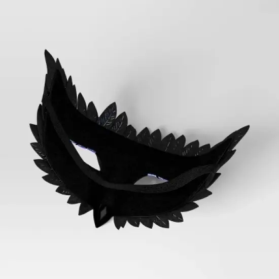 Adult Iridescent Crow Halloween Mask - Hyde and EEK! Boutique&trade; image {2}
