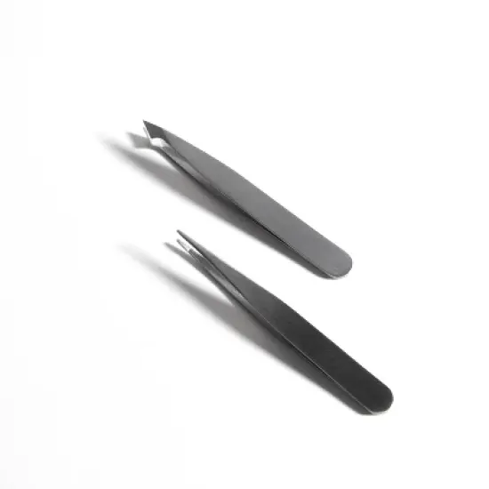 Trim Compact Slant Point Tweezers - 2 Pack image {4}