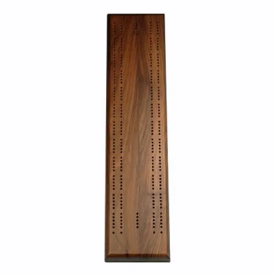 WE Games Competition Cribbage Game - Solid Wood Sprint 2 Track Board with Metal Pegs image {4}