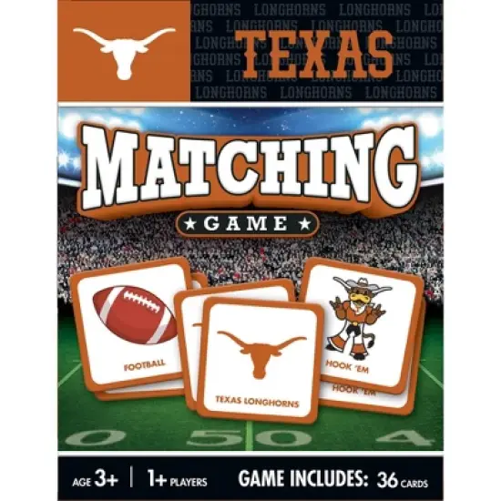 MasterPieces Officially Licensed NCAA Texas Longhorns Matching Game for Kids and Families image {4}