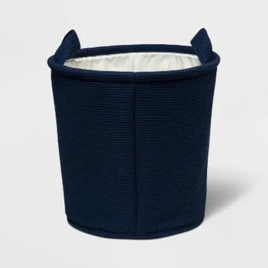 Waffle Kids' Storage Basket Navy - Pillowfort&trade; image {5}