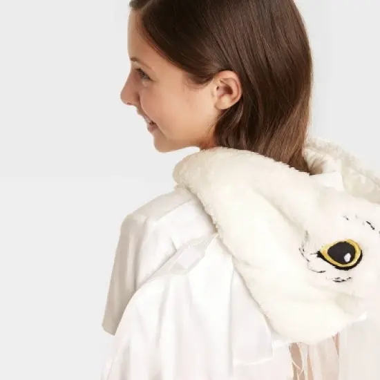 Girls' Harry Potter Hedwig Cosplay Dress - Gold/White image {3}