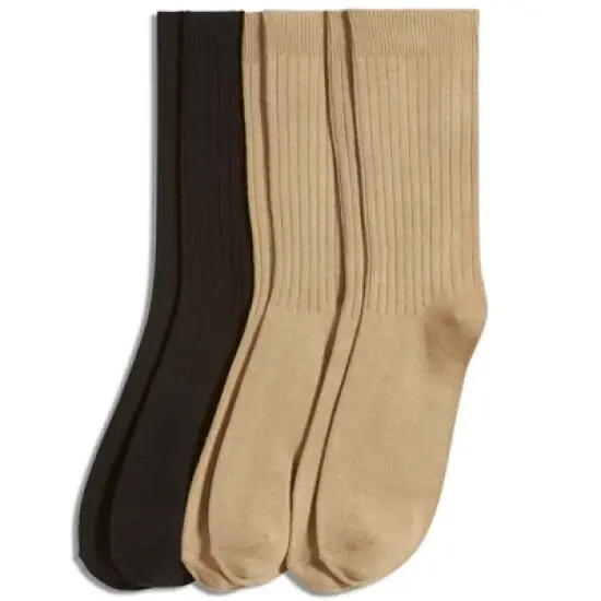 Jockey Women's Rib Crew Socks - 3 pack image {3}