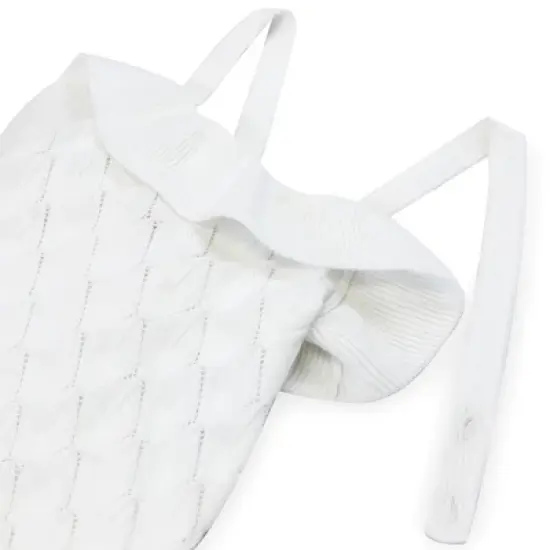 Hope & Henry Baby Ruffle Shortie Sweater Romper image {1}