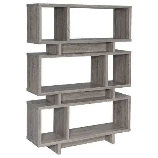 Reid 3 Shelf Bookcase - Coaster image {12}