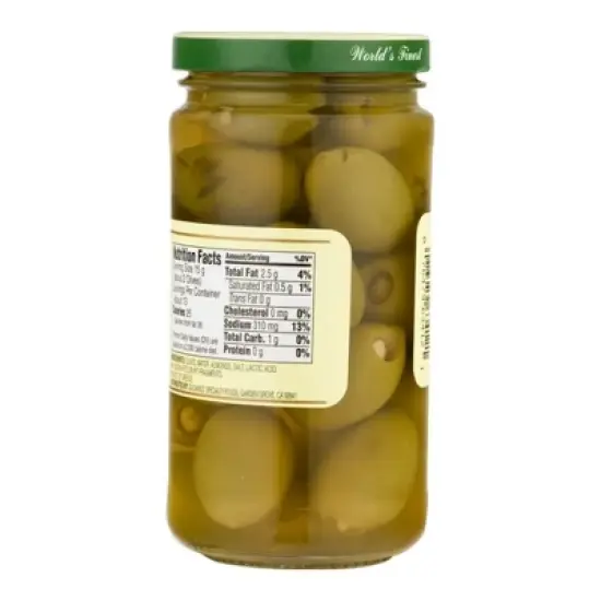 Giuliano Almond Stuffed Olives - 6 pack, 6.5 oz image {2}