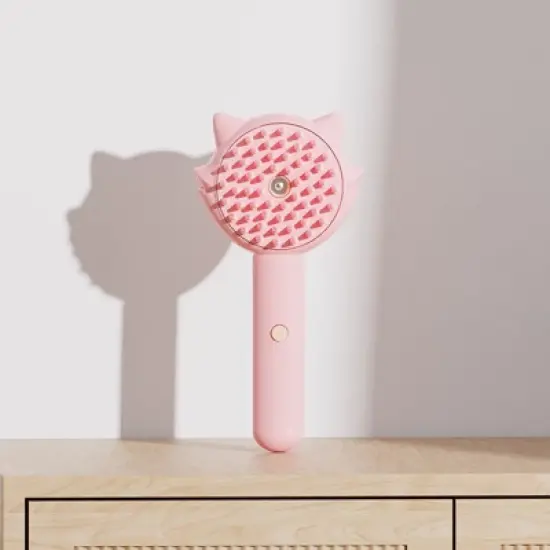 BABYYER Pet Steam Brush Removes For Grooming - Comb For Puppies And Kittens Grooming Massage Cleaning Removal For Home Use Shower image {9}