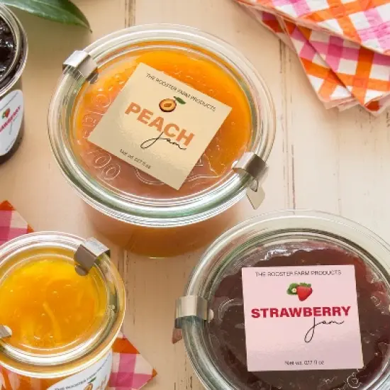 Avery Printable Blank Square Labels, 2" x 2", Glossy White, 120 Customizable Labels (22565) image {6}