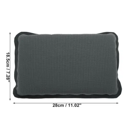 Unique Bargains Rectangle Style Bath Pillow11.02"x7.28"x1.97" 1 Pc image {2}