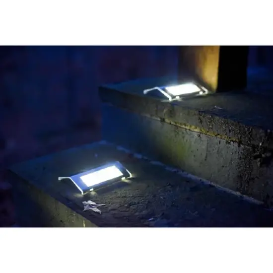 Maxsa Innovations 4pk Solar Powered Metal Deck image {5}