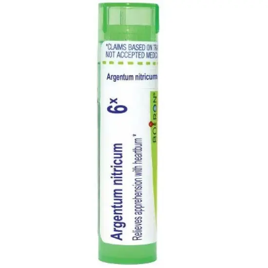Argentum Nitricum 6X by Boiron Homeopathic Single Medicine For Stress & Sleep  -  80 Pellet image {10}
