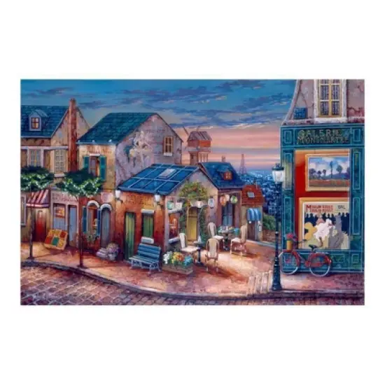 Wuundentoy Gold Edition: Gallery Montmartre France Jigsaw Puzzle - 1500pc image {1}