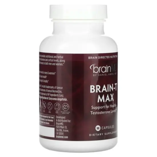 BrainMD Brain-T Max, 90 Capsules image {3}