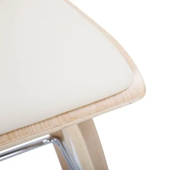 Set of 2 Folia Upholstered Counter Height Barstools - Lumisource image {8}