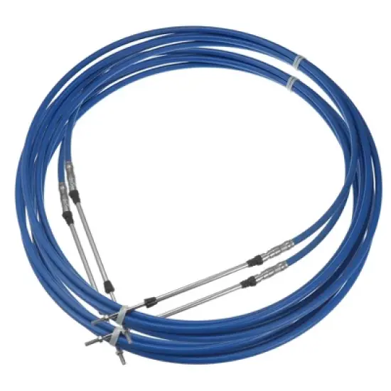 Unique Bargains Marine 33C Throttle Control Cable for Outboard Engine 2 Pcs image {7}
