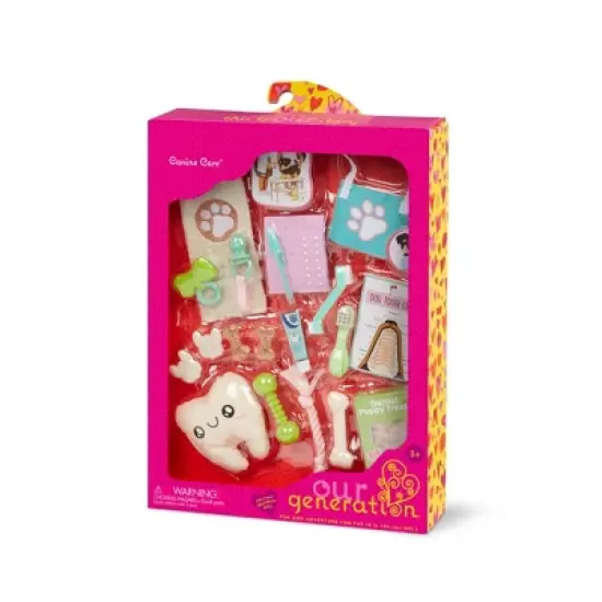 Our Generation Canine Care Pet Dentist Accessory Set for 18" Dolls image {4}