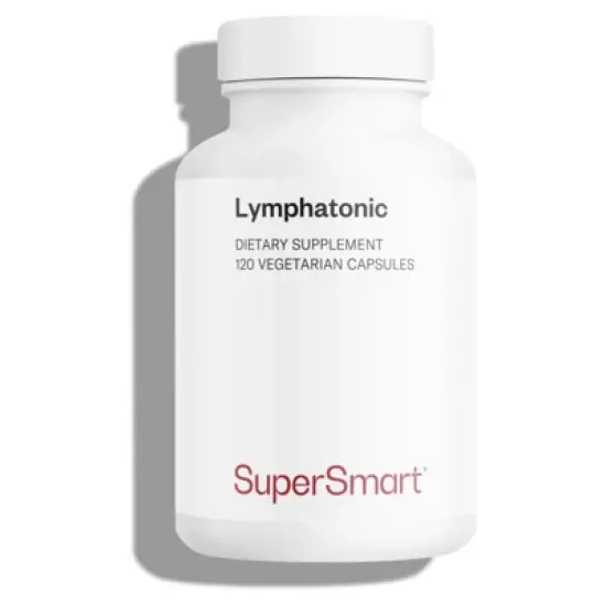 SuperSmart Lymphatonic 40mg per Day - Lymphatic Drainage Supplement - Melilotus Officinalis | Non-GMO & Gluten Free - 120 Vegetarian Capsules image {8}