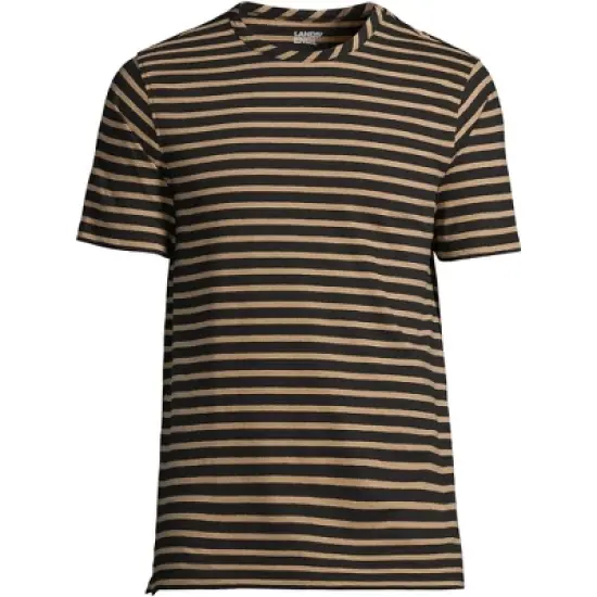 Lands' End Men's Short Sleeve Cotton Linen Tee image {1}
