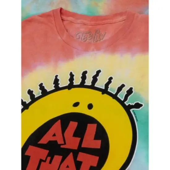 Tee Luv Retro All That Logo T-Shirt - Gum Drop Medium image {1}