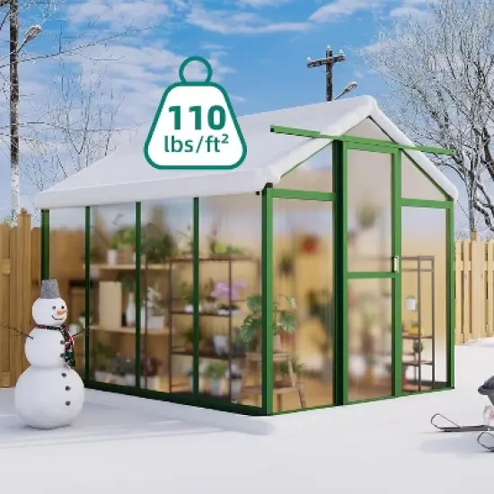 GustoWave Large Walk-In Outdoor Greenhouse for Backyard, Patio, and Lawn Gardening image {3}