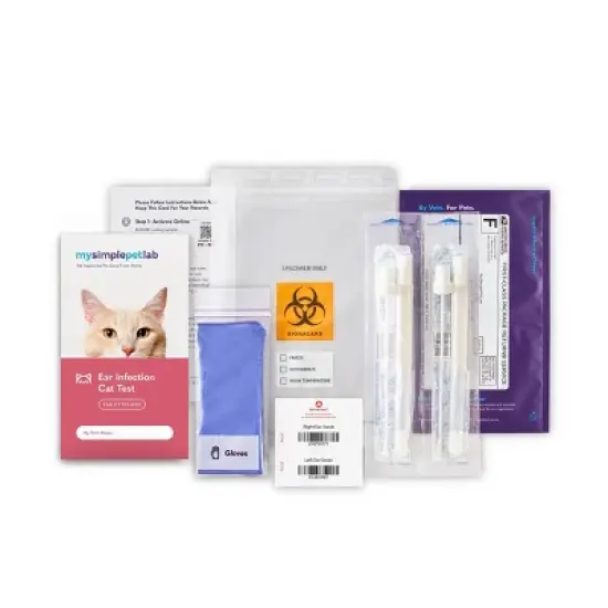 MySimplePetLab Cat Ear Infection Test Kit image {2}