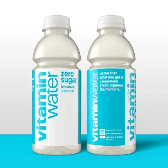 vitaminwater zero squeezed lemonade - 6pk/16.9 fl oz Bottles image {2}