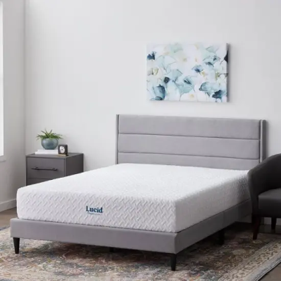 Lucid Comfort Collection 12" Memory Foam Mattress image {2}