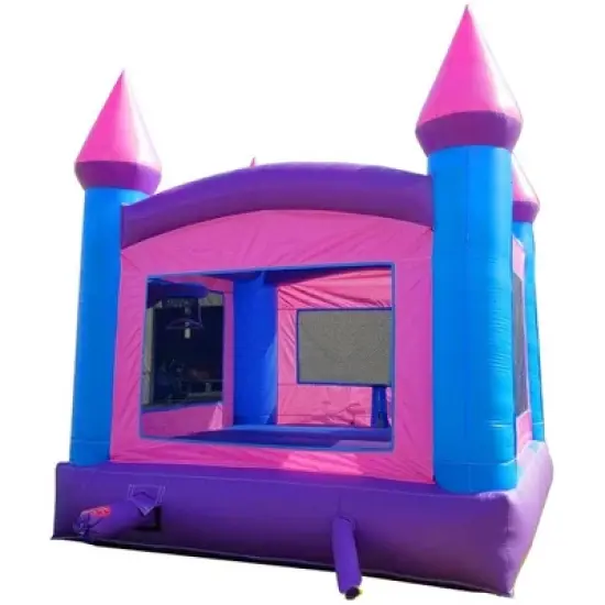 Pogo Bounce House Crossover Kids Inflatable Bounce House with Blower image {4}