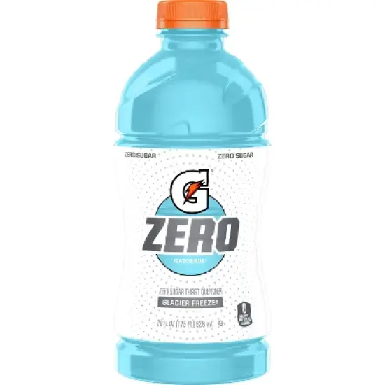 Gatorade G ZERO Glacier Freeze Sports Drink - 28 fl oz Bottle image {8}