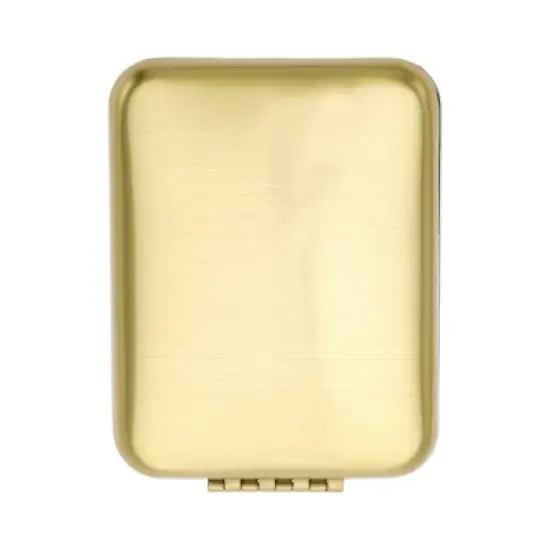 Unique Bargains Rectangular Folding Makeup Mirror 1 Pc image {6}