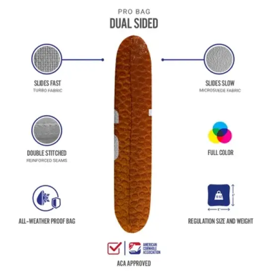 Gameday Austin Synergy Pro Orange Cornhole Bags (Set of 4) image {2}