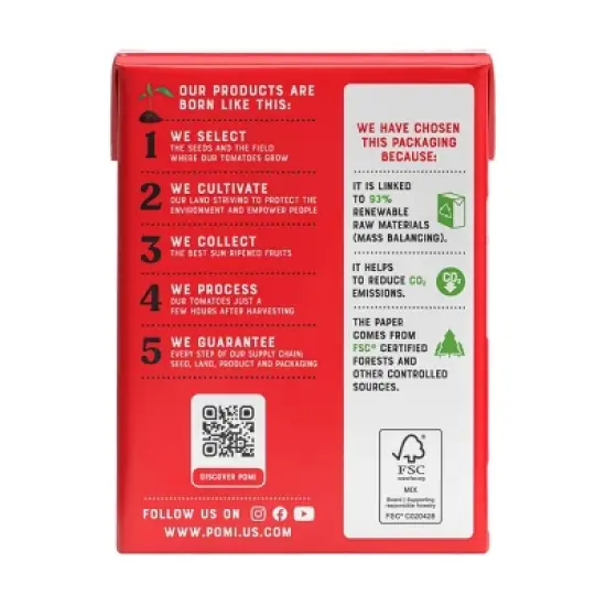 Pomi Chopped Tomatoes 26.46oz image {1}