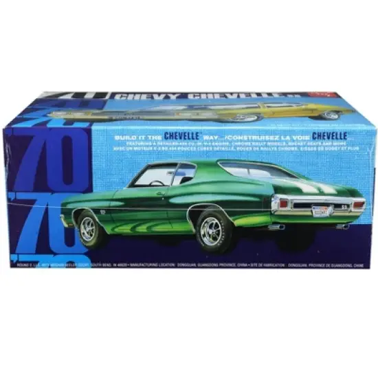 Skill 2 Model Kit 1970 Chevrolet Chevelle SS 1/25 Scale Model by AMT image {2}