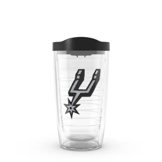NBA San Antonio Spurs 16oz Primary Logo Classic Tumbler image {6}