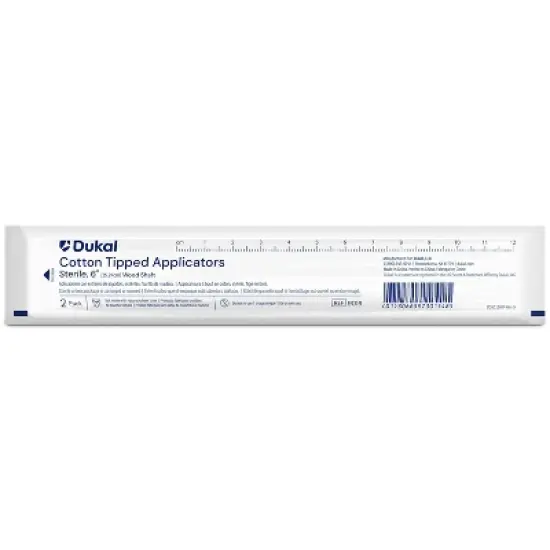 Dukal Cotton Tip Sterile Applicator 6" 100 Ct, image {4}