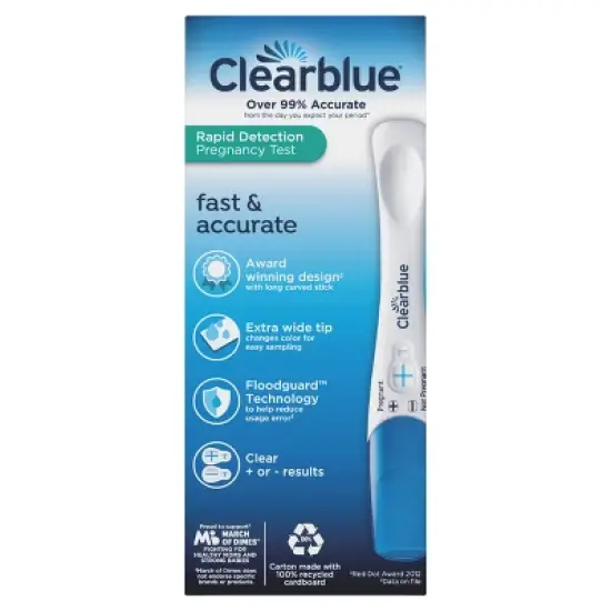 Clearblue Rapid Detection Pregnancy Test - 2ct image {11}