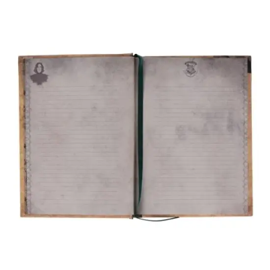 SD Toys Harry Potter House Slytherin Light-Up Hardcover Notebook image {3}