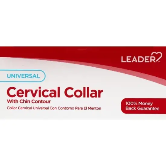Leader Universal with Chin Contour Cervical Collar 1 ea image {5}