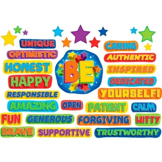 Teacher Created Resources Be Amazing Bulletin Board Set, 46 Pieces image {1}