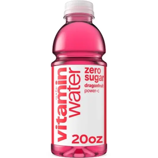 vitaminwater zero power-c dragonfruit - 20 fl oz Bottle image {7}