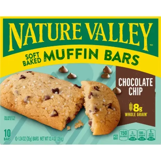 Nature Valley Muffin Chip Bar - 10ct image {1}